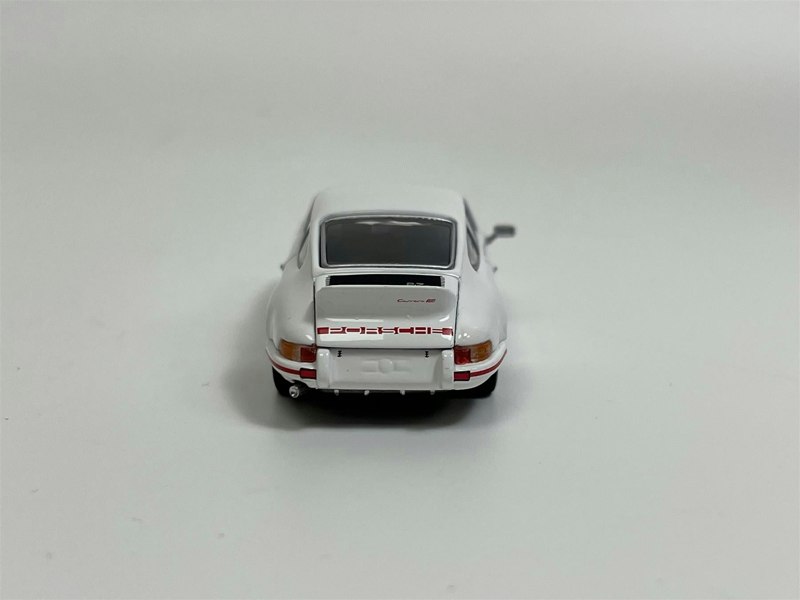 Mini GT Porsche 911 Carrera RS 2.7 Grand Prix White With Red Livery RHD 1:64 Mini GT MGT00612R