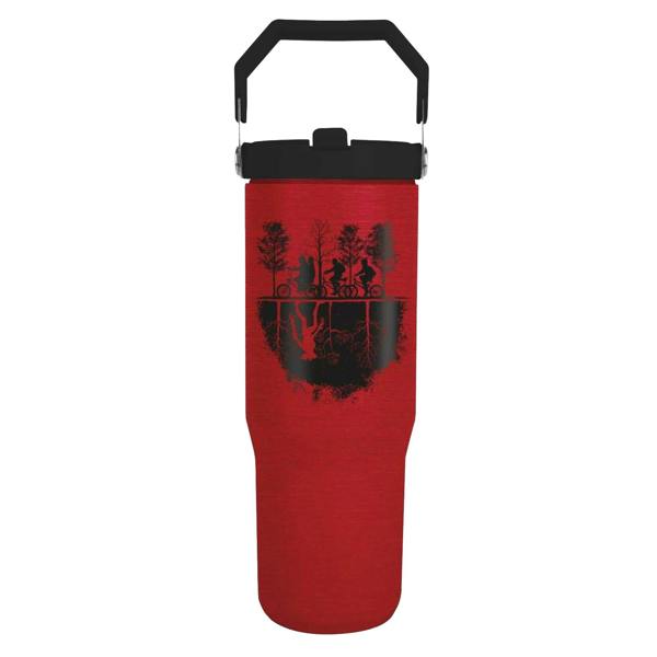 Stranger Things Upside Down 880ml Tumbler - Red/Black - 