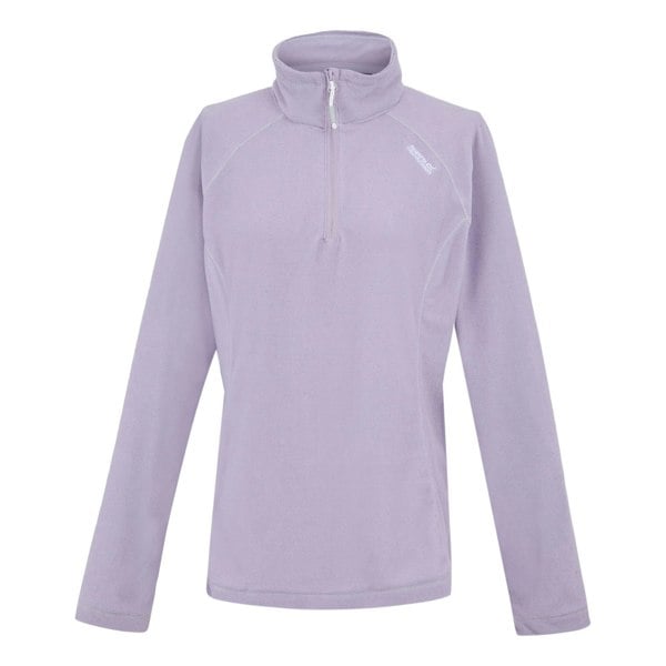 Regatta Great Outdoors Women's Montes Half Zip Fleece Top - Wisteria/Lilac