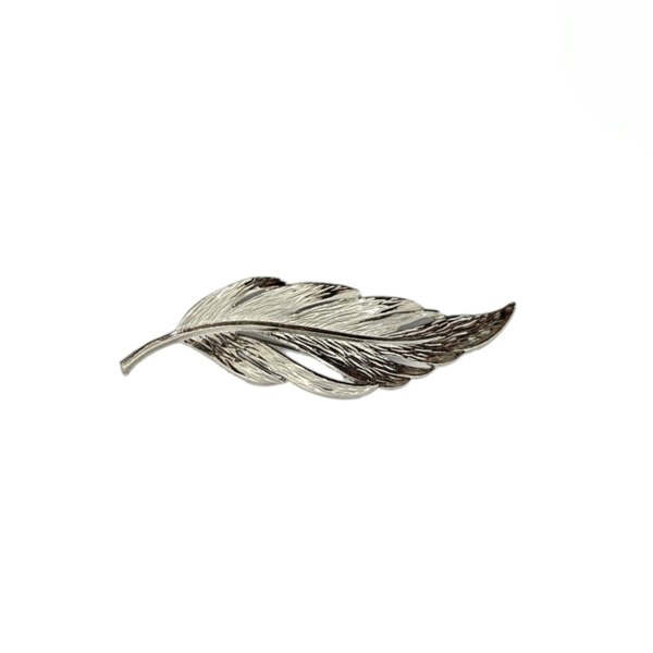 Gold Trip Vintage Leaf Brooch