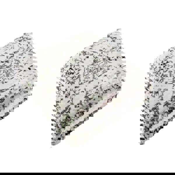 Furn Celestial Stories Sherpa Fleece Throw - Green