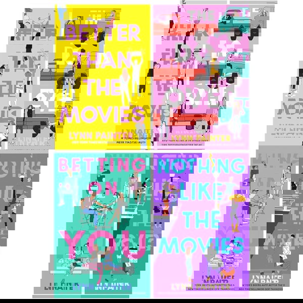 Lynn Painter 4 Books Collection Set (Better Than the Movies, The Do-Over, Betting on You and Nothing Like the Movies)