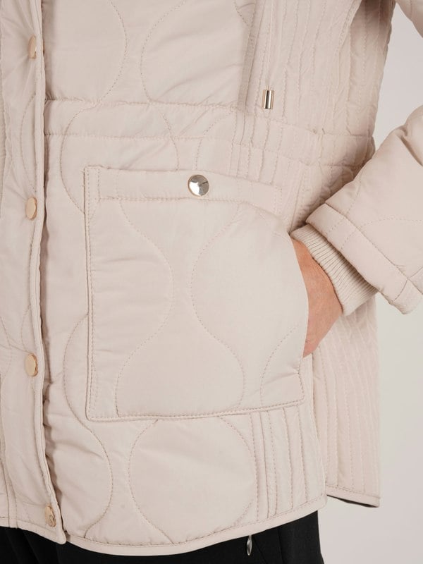 TIGI-Wear Padded Coat With Hood