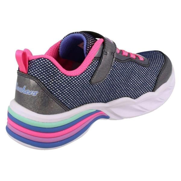 Skechers Girls Skechers Light Up Trainers Shimmer Spells 302304