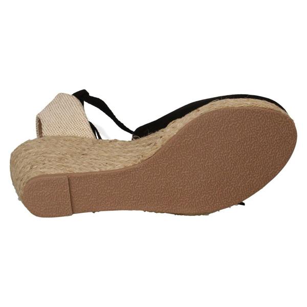 Savannah Ladies Savannah High Espadrille Wedge Sandals F2294