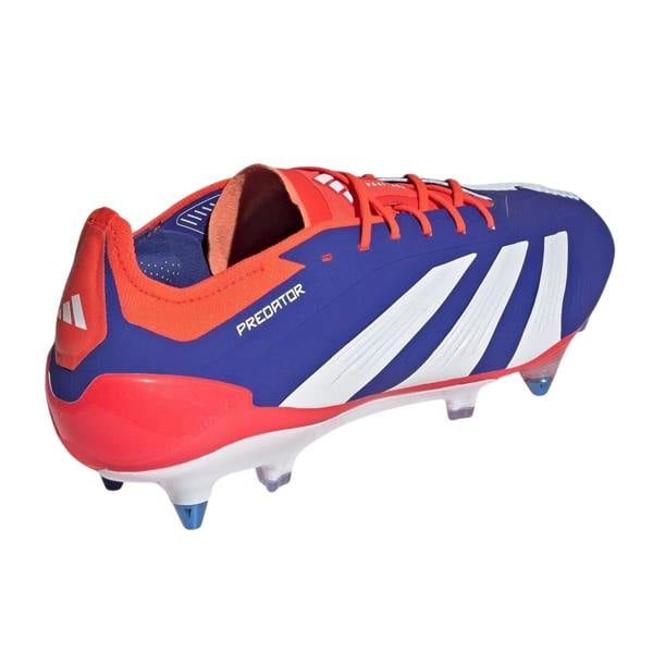 Adidas Unisex Adult Predator Soft Ground Football Boots - Blue/White/Red - 