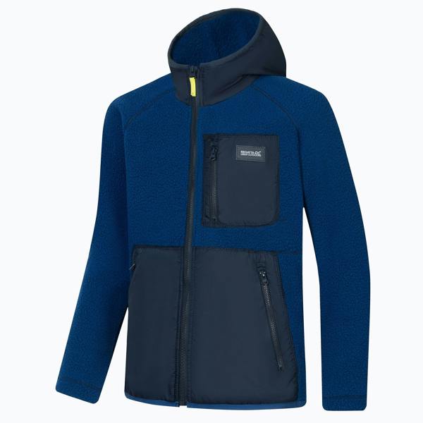 Regatta Childrens/Kids Munro Hybrid Jacket - Aviator Blue/Navy - 