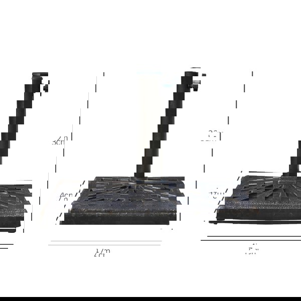 Center Pole Umbrella Base