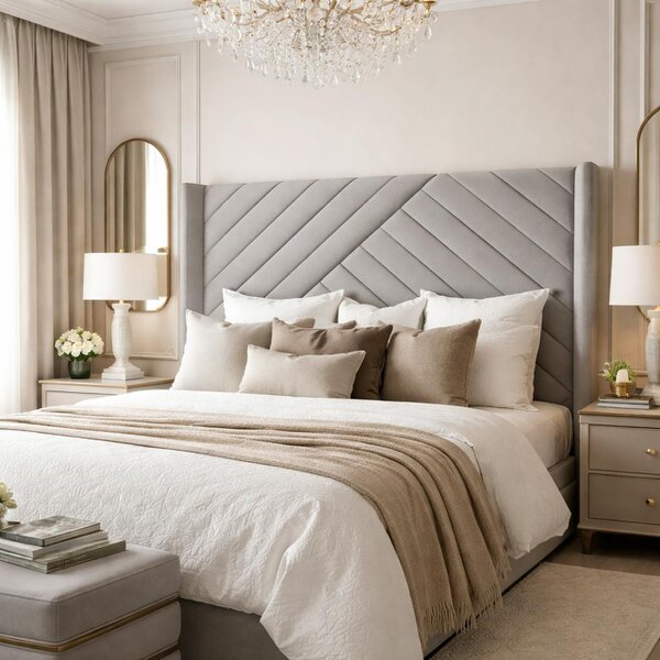 Great British Beds Belfast Winged Divan Ottoman Bed