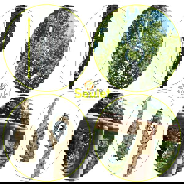 Soulet Galdar Childrens Wooden Garden Swing Set