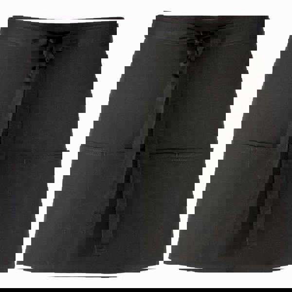 Premier Ladies/Womens Colours 3 Pocket Apron / Workwear - Black