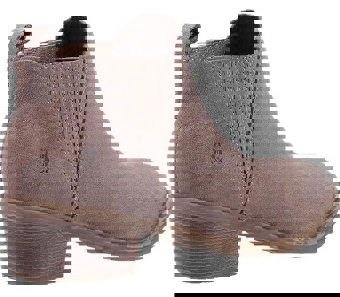 Hush Puppies Isobel Womens Casual Smart Chelsea Pull On Ankle Boots