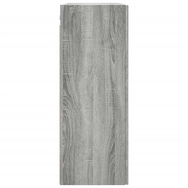 Berkfield Wall Mounted Cabinet Grey Sonoma 69.5x34x90 cm
