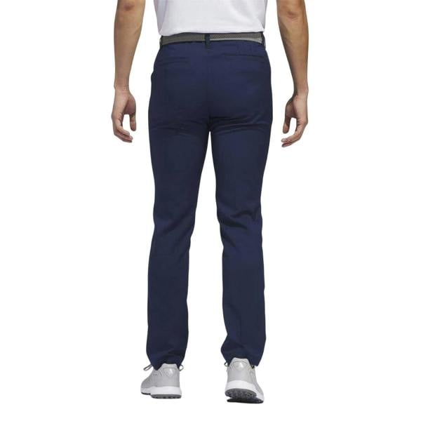 Adidas Mens Tech Tapered Golf Trousers - Navy - 