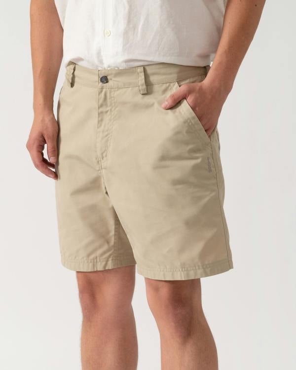 Fjallraven Vardag Relaxed Mens Shorts - Fossil 118