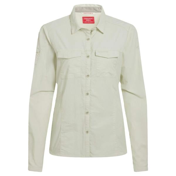 Craghoppers Womens/Ladies Adventure III Nosilife Long-Sleeved Shirt - Pear Drop - 