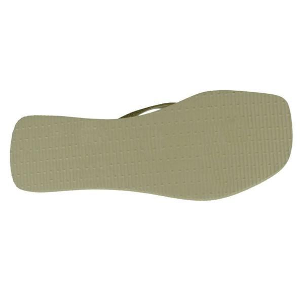 Spot On Ladies Spot On Squared Toe Flip Flops F00389