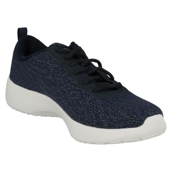 Skechers Ladies Skechers Lace up Trainer Blissful