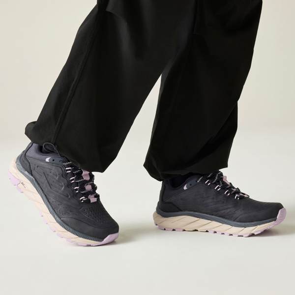 Regatta Womens Derino Low Walking Shoes - Ash/Powder Lilac