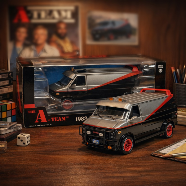 Greenlight The A Team 1983 GMC Vandura 1:24 Scale Greenlight 84072