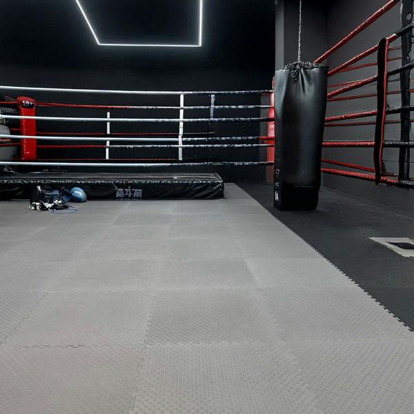 Nicoman 40mm Premium Reversible EVA Tatami Foam Mats - Black and Grey