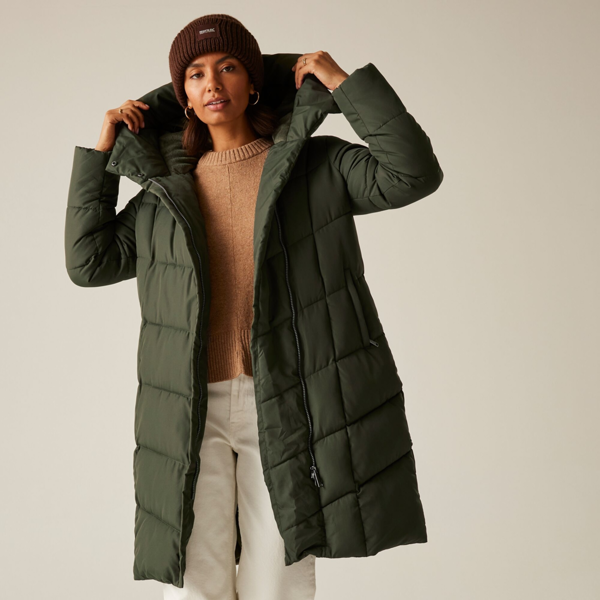 Regatta Women's Nurie Quilted Jacket - Dark Khaki