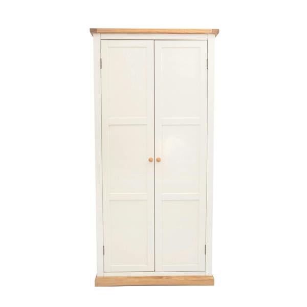 Trevi 2 Door Wardrobe Wood Knob