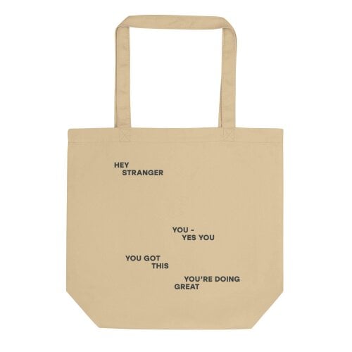 Anchor & Crew 07 You Are Enough x Mental Health EDITIONS Recycled Cotton Tote Bag