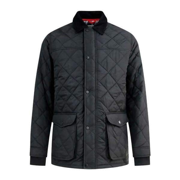 Duke Mens D555 Harborough Quilted Kingsize Jacket - Black