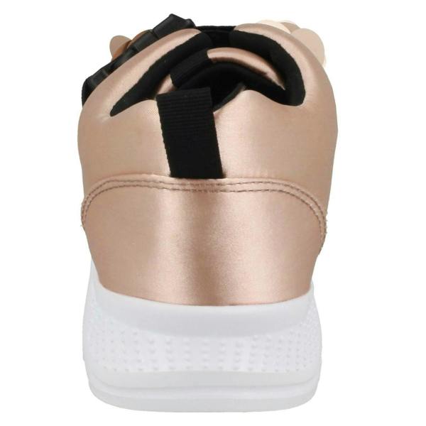 Spot On Ladies Spot On Flower Trim Trainers