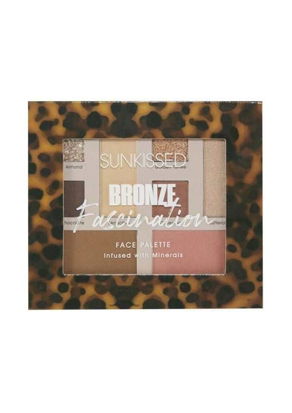 Sunkissed Bronze Fascination Face Palette - 4 x 0.9g Eyeshadow, 2.4g Face Powder, 2.4g Highlighter, 3.8g Blusher, 3.8g Bronzer