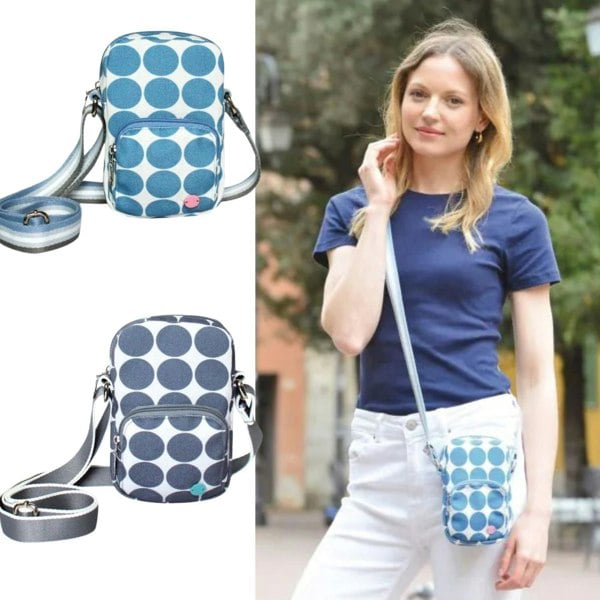 Earth Squared Summer Spot Phone Pouch Bag – Lightweight Crossbody with Adjustable Strap