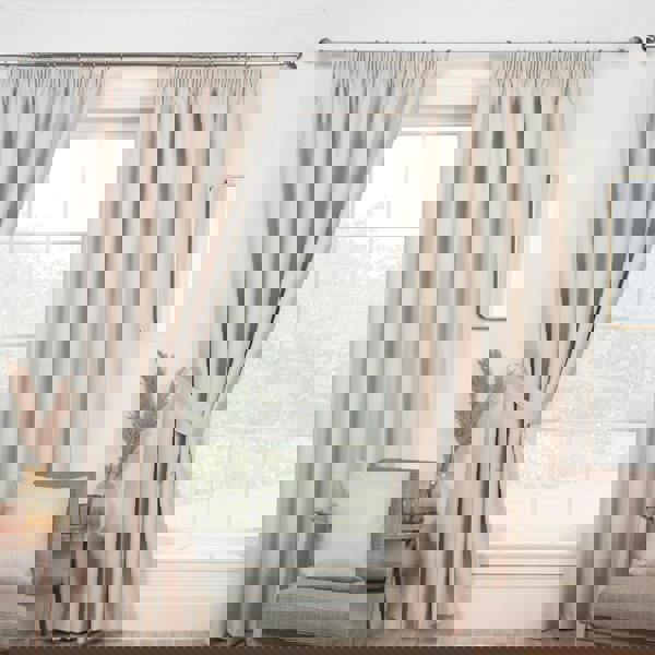 Sundour Eclipse Natural Pencil Pleat Curtains