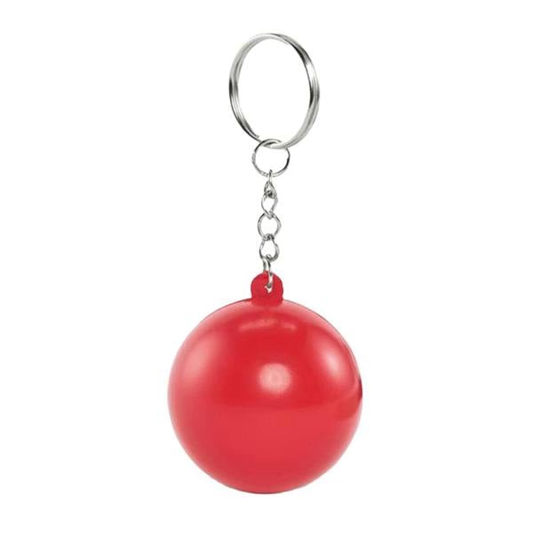 MidOcean Cirkely Ball PU Keyring - Red - 