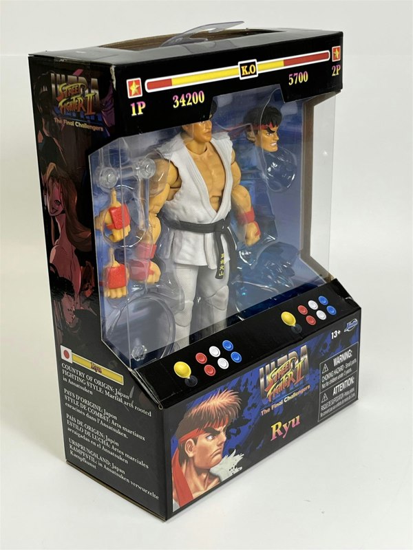 Jada Ryu Street Fighter II 6 Inch Figure 253252025 - 34215