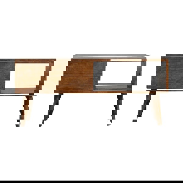 Artisan Furniture Solid Wood Chestnut Prism Sliding Media Unit