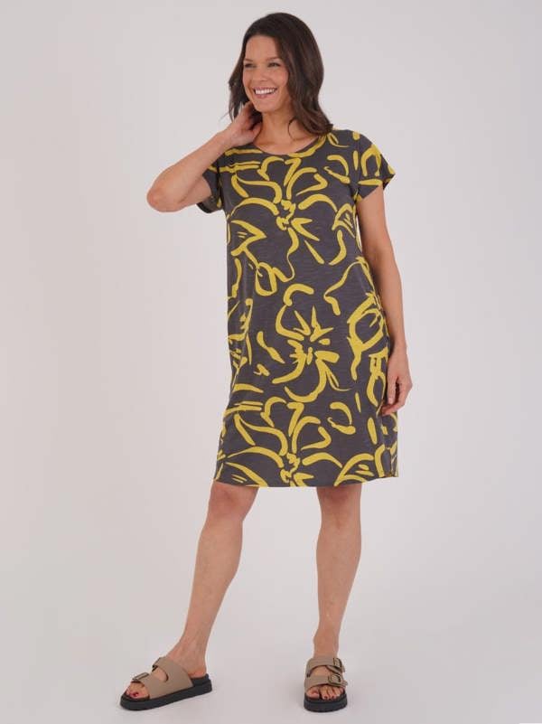VIZ-A-VIZ Floral Print Dress