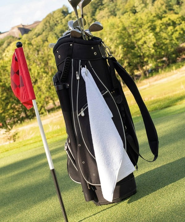 Diletto Gifts Large Heavyweight Cotton Golf Towel - Choice of Colours
