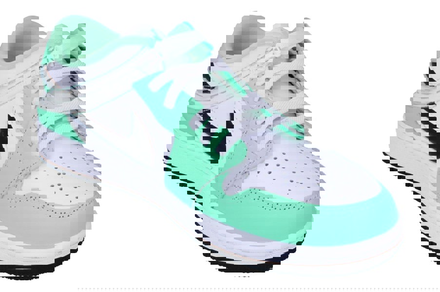 Nike Air Jordan 1 Low Flyease Mens Trainers Dm1206  131 - White Black Green Glow 131 - Photo 3