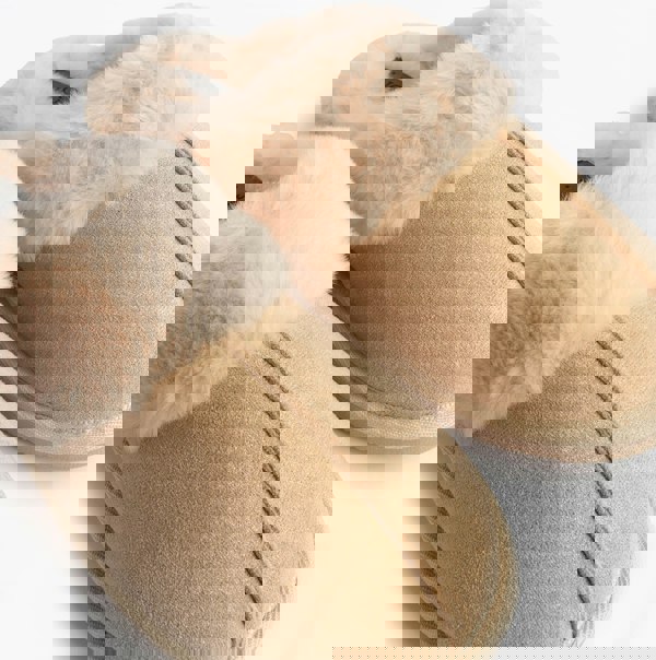 Jo & Joe GLIMMER Womens Mule Slippers Beige