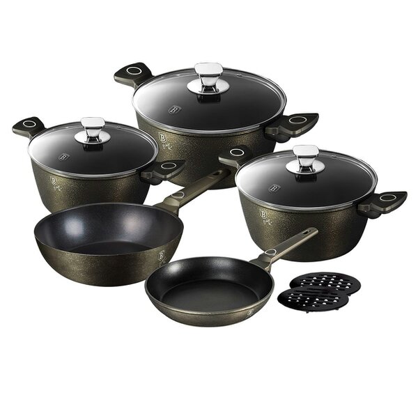 Berlinger Haus Cookware Set Berlinger Haus BH-7773 Crystal Collection