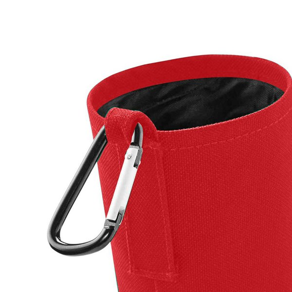 Quadra Water Bottle and Holder - Classic Red