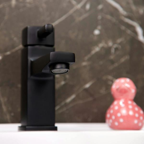 Flode Nisser | Mono Basin Mixer Tap | Matt Black
