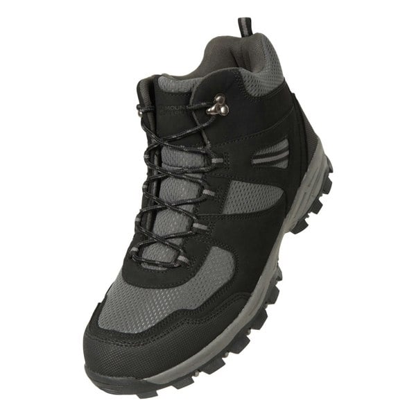 Mountain Warehouse Mens Mcleod Wide Fit Walking Boots - Jet Black