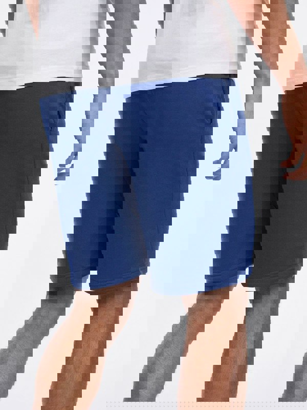 Crosshatch Goldsbury Fleece Shorts Blue