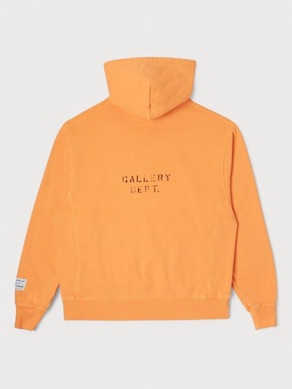 Gallery Dept. Dept Logo Hoodie Flo Orange - Supplied FashionGallery Dept.