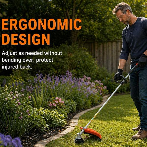 Groundlevel Powerful Petrol Cordless Garden Strimmer