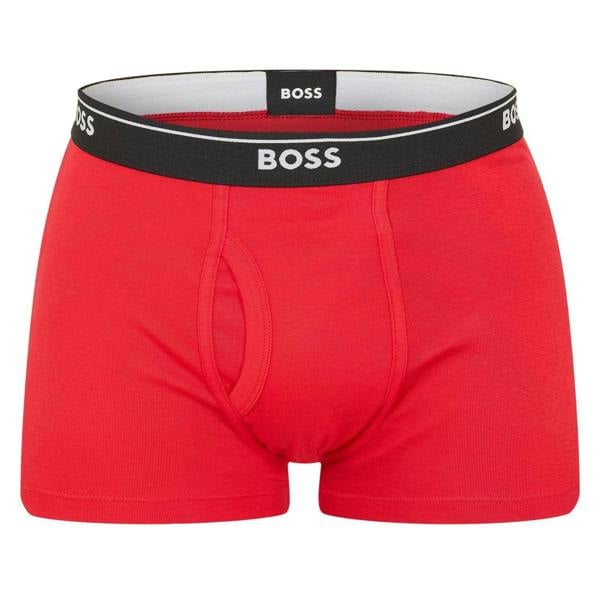 Boss Mens Logo Boxer Shorts (Pack of 2) - Red - 