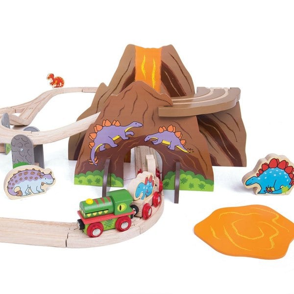 Bigjigs Rail BJT035 Dinosaur Train Set