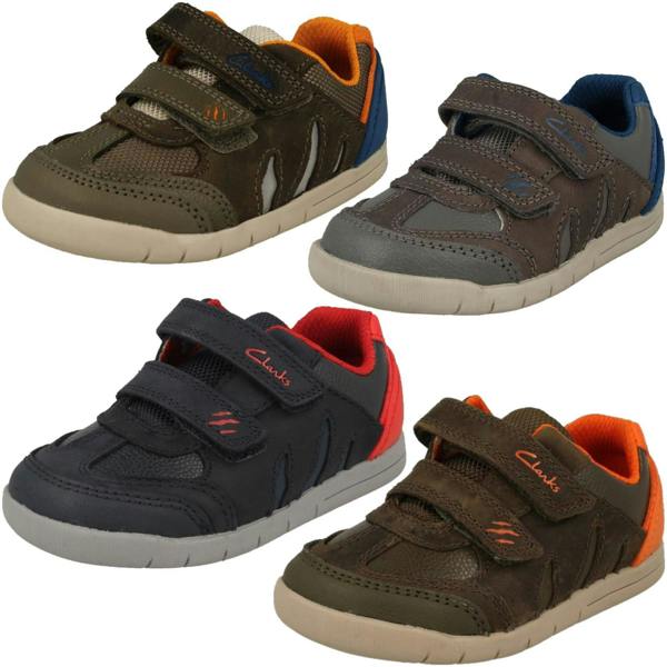 Clarks Boys Clarks Claw Detailed Casual Shoes Rex Play